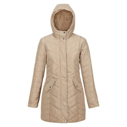 Regatta Womens/Ladies Panthea Insulated Padded Hooded Jacket - 14 UK, Barleycorn