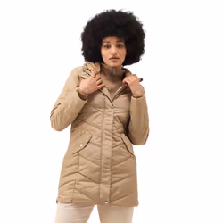 Regatta Womens/Ladies Panthea Insulated Padded Hooded Jacket - 16 UK, Barleycorn