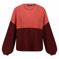 Regatta Womens/Ladies Kamaria Knitted Jumper - 16 UK, Mineral Red/Cabernet