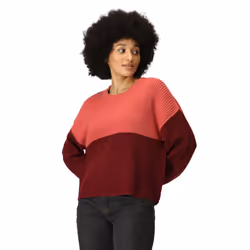Regatta Womens/Ladies Kamaria Knitted Jumper - 16 UK, Mineral Red/Cabernet