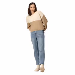 Regatta Womens/Ladies Kamaria Knitted Jumper - 20 UK, Light Vanilla/Barleycorn