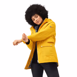 Regatta Womens/Ladies Brenlyn Abstract Hearts Waterproof Jacket