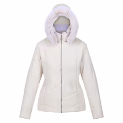 Regatta Womens/Ladies Wildrose Baffled Padded Hooded Jacket - 12 UK, Light Vanilla