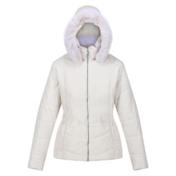 Regatta Womens/Ladies Wildrose Baffled Padded Hooded Jacket - 12 UK, Light Vanilla
