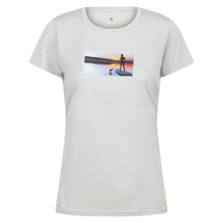 Regatta Womens/Ladies Fingal VII Lake Marl T-Shirt - 14 UK, Cyberspace