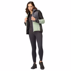 Regatta Womens/Ladies Trutton II Baffled Hooded Jacket - 18 UK, Quiet Green/Seal Grey