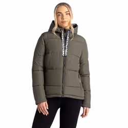 Dare 2B Womens/Ladies Society Padded Jacket - 18 UK, Lichen Green
