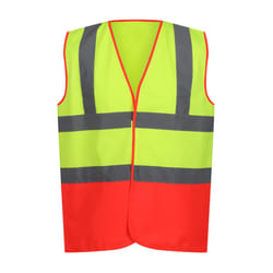 Regatta Mens Pro Two Tone Hi-Vis Vest - M, Fluro Yellow/Red