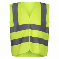 Regatta Childrens/Kids Hi-Vis Vest - 9-10 Years, Fluro Yellow
