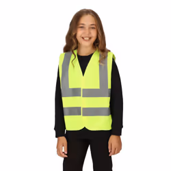Regatta Childrens/Kids Hi-Vis Vest - 9-10 Years, Fluro Yellow