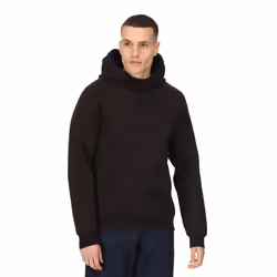 Regatta Mens Pro Overhead Hoodie - S, Black