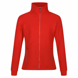 Regatta Womens/Ladies Azaelia Marl Full Zip Fleece Jacket - 8 UK, Miami Red