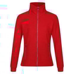 Regatta Womens/Ladies Azaelia Marl Full Zip Fleece Jacket - 8 UK, Miami Red