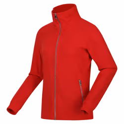 Regatta Womens/Ladies Azaelia Marl Full Zip Fleece Jacket - 8 UK, Miami Red