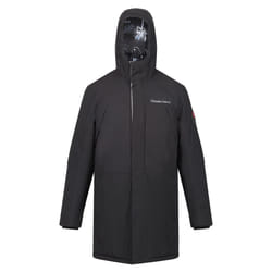 Regatta Mens Christian Lacroix Padded Long Waterproof Jacket - M, Black