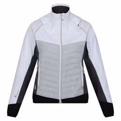 Regatta Womens/Ladies Steren Hybrid Jacket - 16 UK, White/Cyberspace