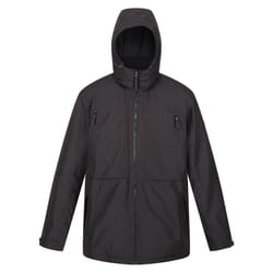 Regatta Mens Larrick Waterproof Jacket - S, Black