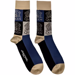 Queen Unisex Adult Block Logo Socks
