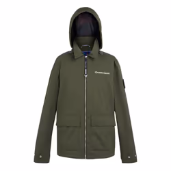 Regatta Mens Christian Lacroix Ramatuelle Waterproof Jacket - XL, Dark Khaki