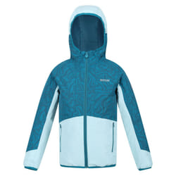 Regatta Childrens/Kids Volcanics VII Reflective Waterproof Jacket - 11-12 Years, Gulfstream/Sea Haze