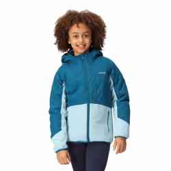 Regatta Childrens/Kids Volcanics VII Reflective Waterproof Jacket - 11-12 Years, Gulfstream/Sea Haze