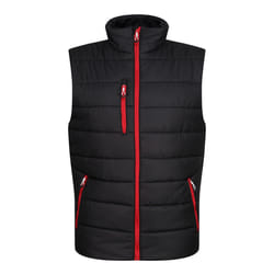 Regatta Mens Navigate Thermal Body Warmer - L, Black/Classic Red