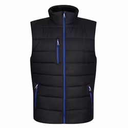 Regatta Mens Navigate Thermal Body Warmer - L, Black/New Royal