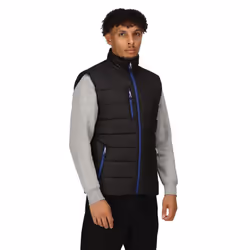 Regatta Mens Navigate Thermal Body Warmer - L, Black/New Royal
