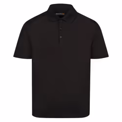 Regatta Mens Pro Moisture Wicking Polo Shirt - XXL, Black