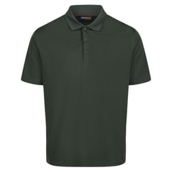 Regatta Mens Pro Moisture Wicking Polo Shirt - XS, Dark Green