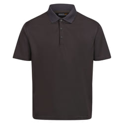 Regatta Mens Pro Moisture Wicking Polo Shirt - S, Seal Grey