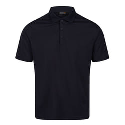 Regatta Mens Pro Moisture Wicking Polo Shirt - S, Navy