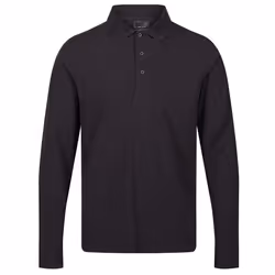 Regatta Mens Pro Long-Sleeved Polo Shirt - XL, Seal Grey