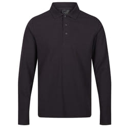 Regatta Mens Pro Long-Sleeved Polo Shirt - XL, Seal Grey