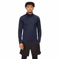 Regatta Mens Core Stretch Half Zip Midlayer - 3XL, Navy