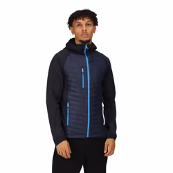 Regatta Mens Navigate Quilted Hybrid Jacket - S, Navy/French Blue