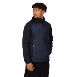 Regatta Mens Navigate Quilted Hybrid Jacket - XL, Navy/Seal Grey