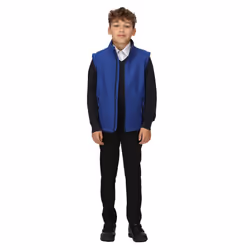Regatta Childrens/Kids Ablaze Softshell Reflective Gilet - 3-4 Years, New Royal/Navy