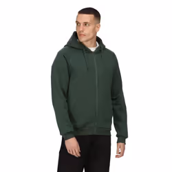 Regatta Mens Pro Full Zip Hoodie - XS, Dark Green