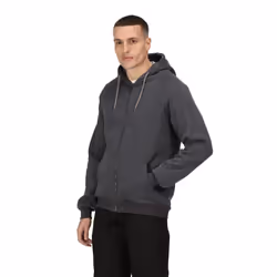 Regatta Mens Pro Full Zip Hoodie - 3XL, Seal Grey