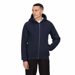 Regatta Mens Pro Full Zip Hoodie - L, Navy