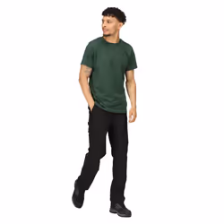 Regatta Mens Pro Cotton Soft Touch T-Shirt - M, Dark Green