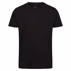 Regatta Mens Pro Cotton Soft Touch T-Shirt - 3XL, Black