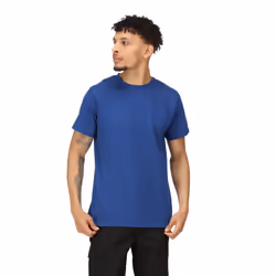 Regatta Mens Pro Cotton Soft Touch T-Shirt - XL, New Royal