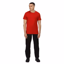 Regatta Mens Pro Cotton Soft Touch T-Shirt - XS, Classic Red