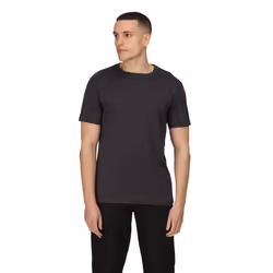 Regatta Mens Pro Reflective Moisture Wicking T-Shirt - M, Seal Grey