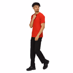 Regatta Mens Pro Reflective Moisture Wicking T-Shirt - XS, Classic Red