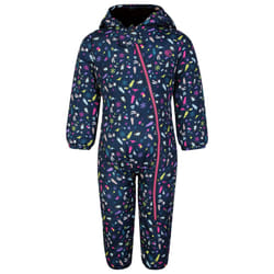 Dare 2B Baby Bambino II Ditsy Print Waterproof Snowsuit - 0-6 Months, Snowflake