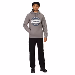 Regatta Mens Original Hoodie - M, Rock Grey Marl