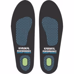 Karakal Sport Insoles - 3.5 UK-4 UK, Black/Blue
